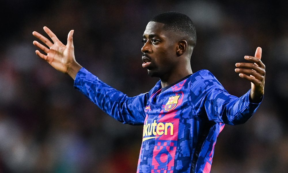 Dembele at Spotify Camp Nou